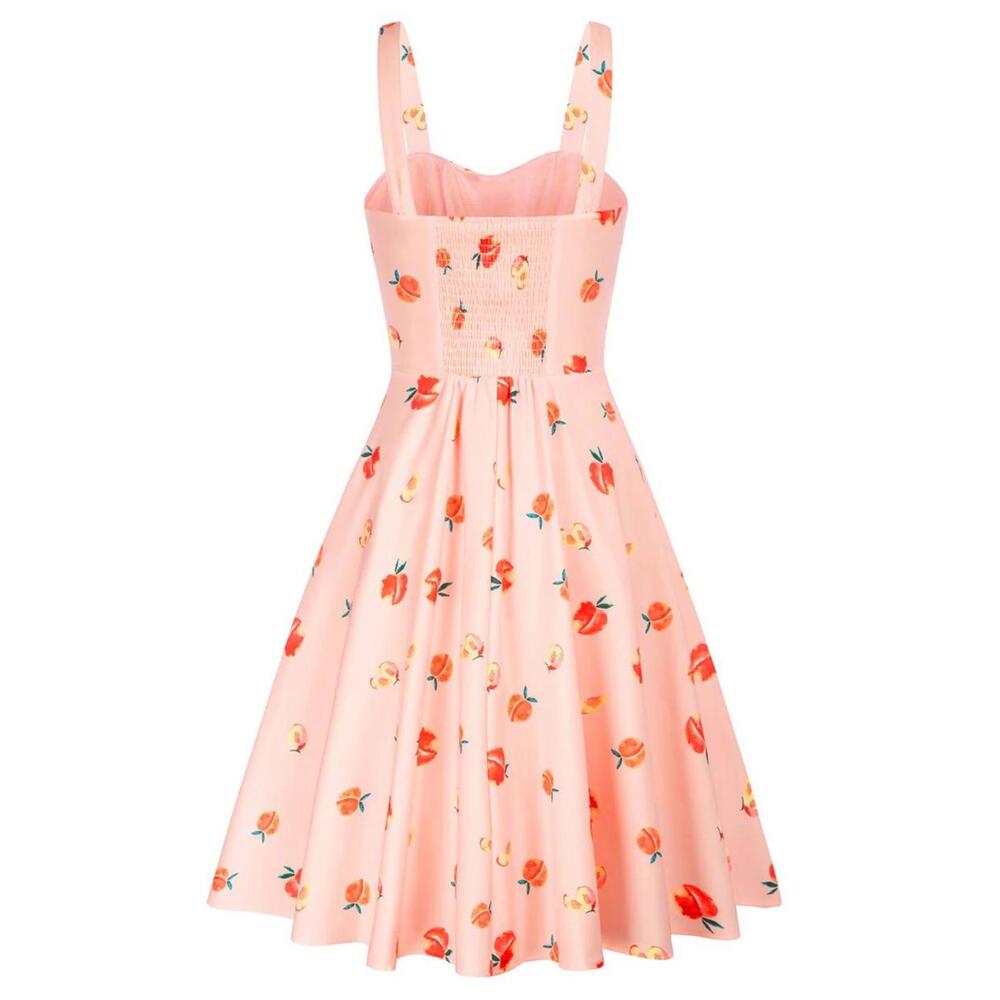 Belle Poque Ruched Bodice Flared A-Line‎ Dress - Picture 3 of 5